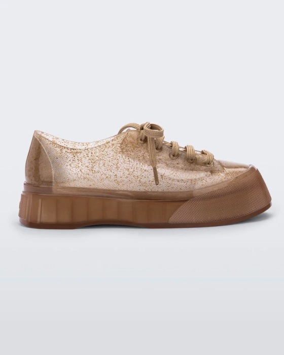 Melissa Drive Sneaker Clear Beige Flecked