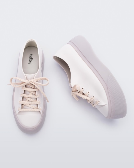 Melissa Drive Sneaker White-Beige
