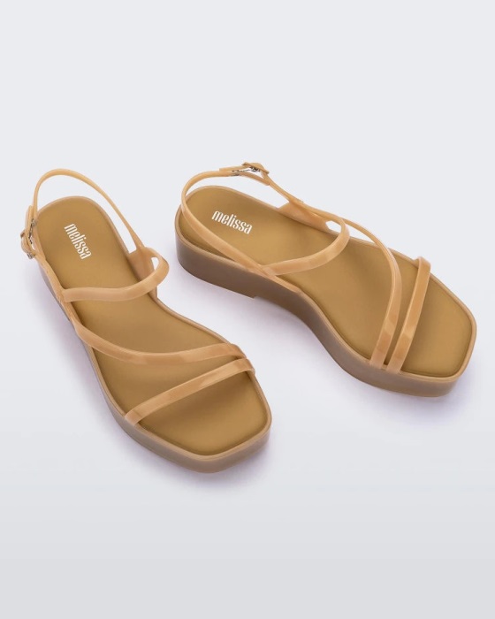Melissa Essential Classy Sandal Platform Beige
