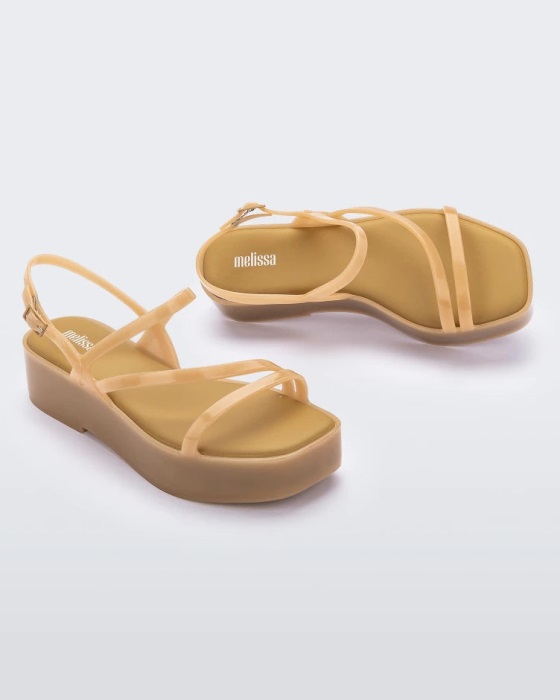 Melissa Essential Classy Sandal Platform Beige