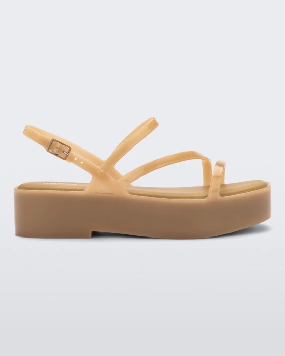 Melissa Essential Classy Sandal Platform Beige