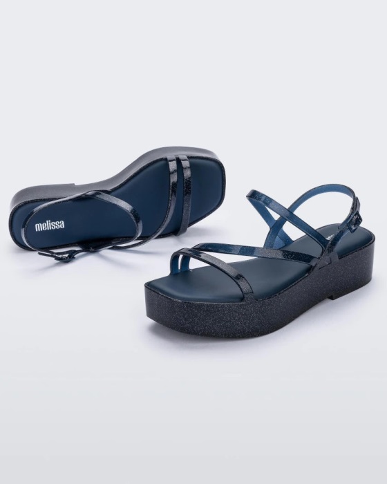Melissa Essential Classy Sandal Platform Blue