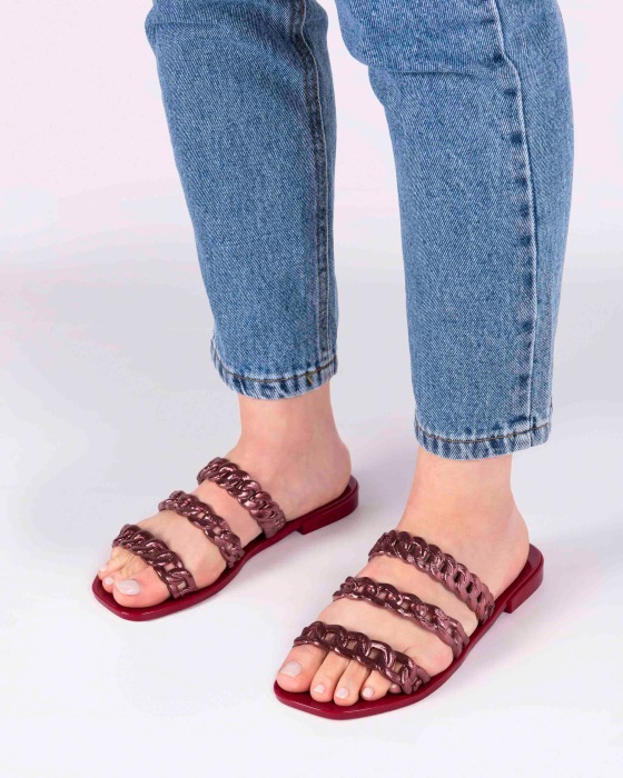 Melissa Feel Camila Coutinho Slide Red