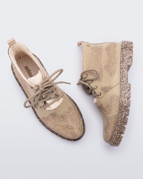 Melissa Fluffy Boot Beige