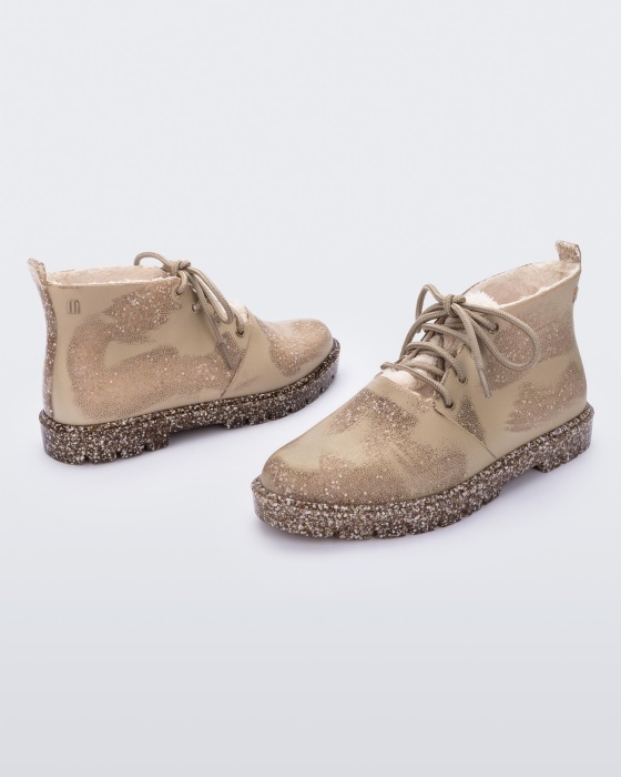 Melissa Fluffy Boot Beige