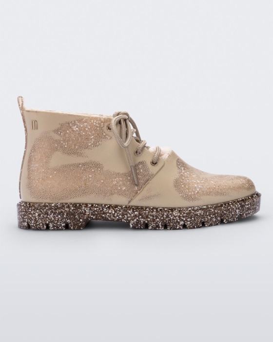 Melissa Fluffy Boot Beige