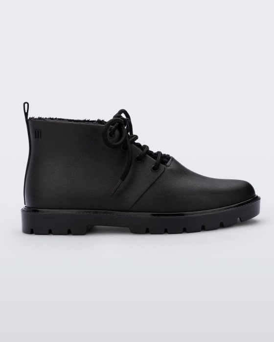 Melissa Fluffy Boot Black