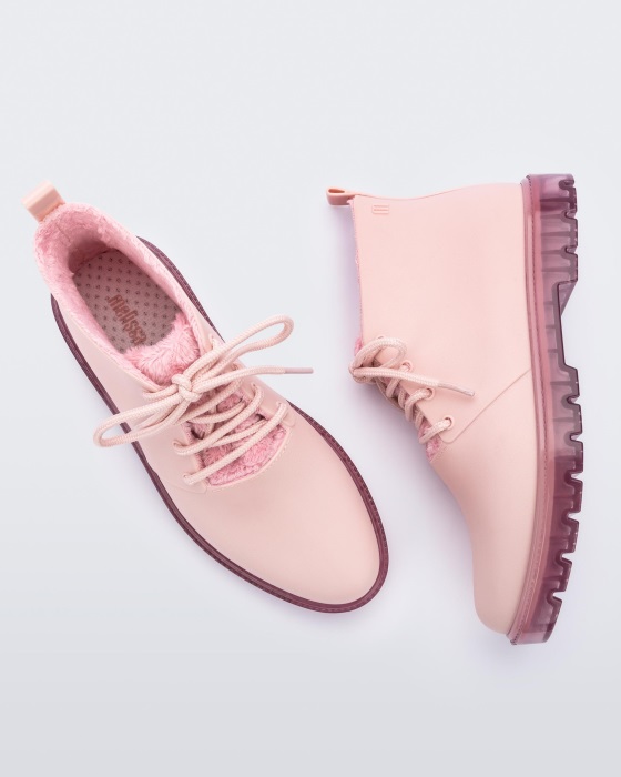 Melissa Fluffy Boot Pink
