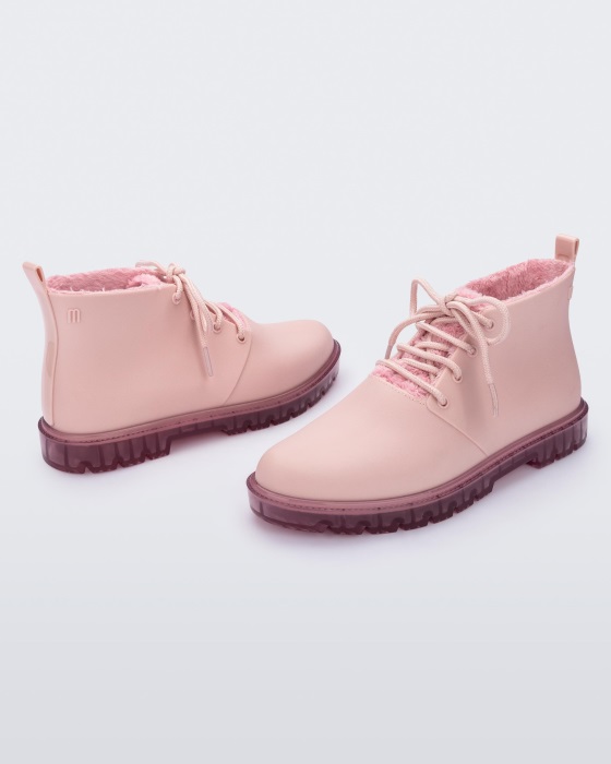 Melissa Fluffy Boot Pink