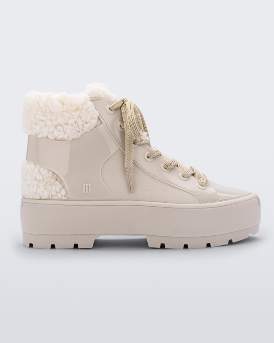 Melissa Fluffy Sneaker Beige