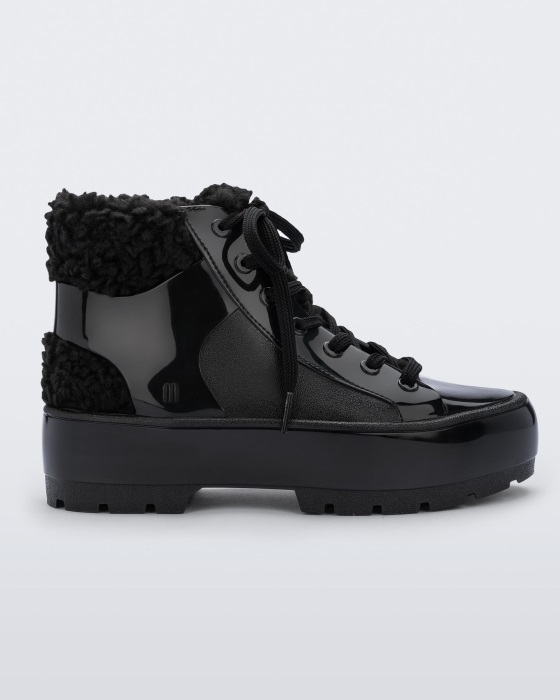 Melissa Fluffy Sneaker Black