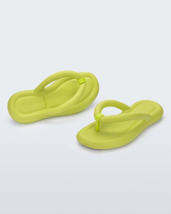 Melissa Free Flip Flop Lime Green