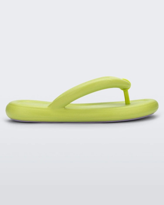 Melissa Free Flip Flop Lime Green