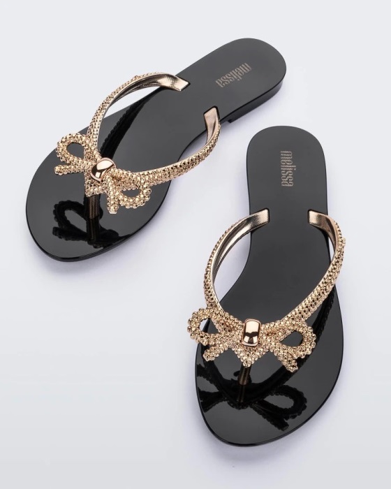 Melissa Harmonic Chrome IX Black-Gold