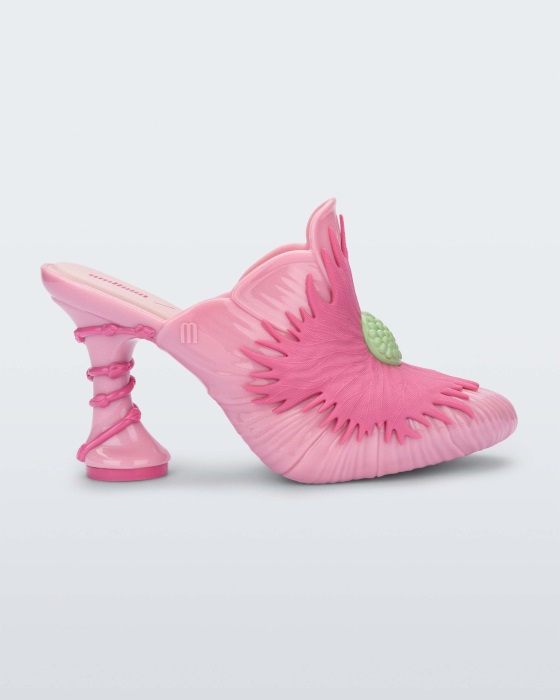 Melissa Joy Flower Thomas Benjamin Heel Pink