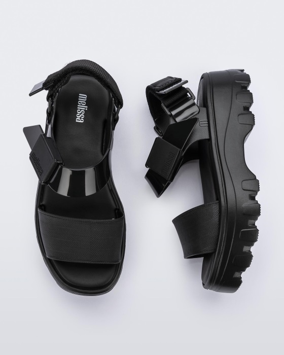 Melissa Kick Off Sandal Platform Black