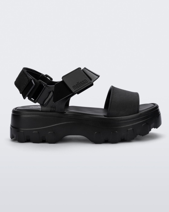 Melissa Kick Off Sandal Platform Black
