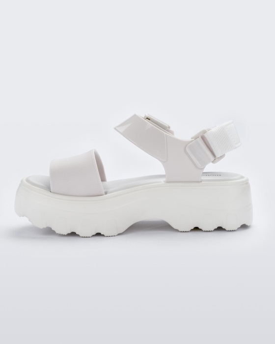 Melissa Kick Off Sandal Platform White