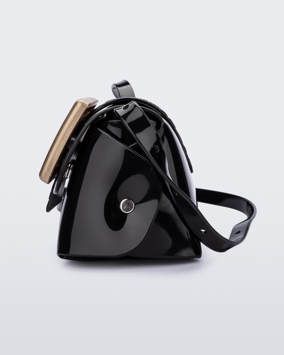 Melissa Mini Cross Bag Buckle Up Viktor & Rolf Black-Gold