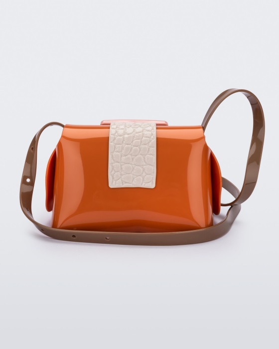 Melissa Mini Cross Bag Buckle Up Viktor & Rolf Orange-Pink