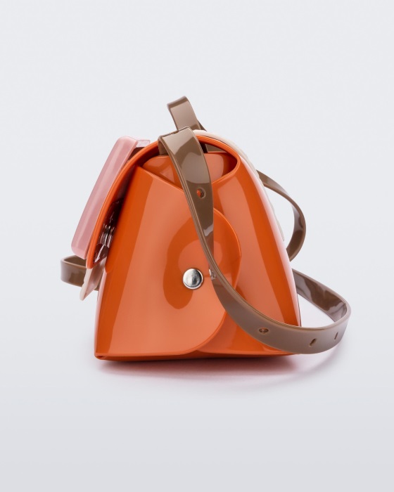Melissa Mini Cross Bag Buckle Up Viktor & Rolf Orange-Pink