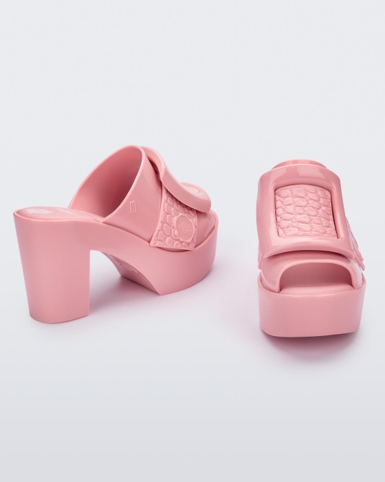 Melissa Mule Buckle Up Viktor & Rolf Pink