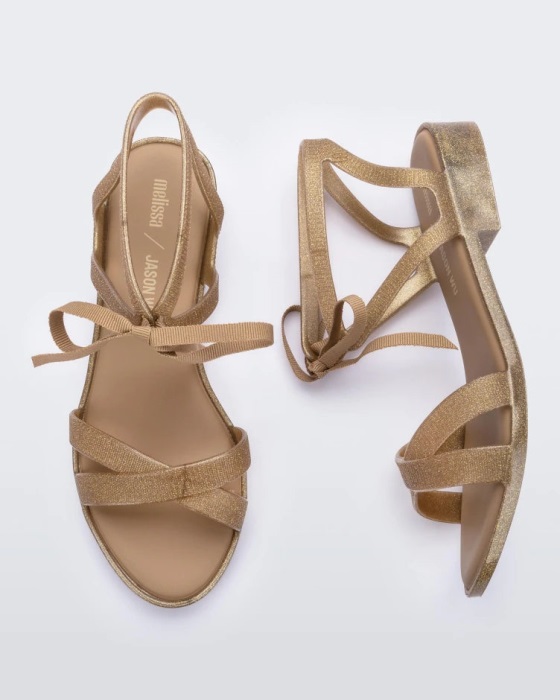 Melissa Ophelia Low Jason Wu Sandal Gold