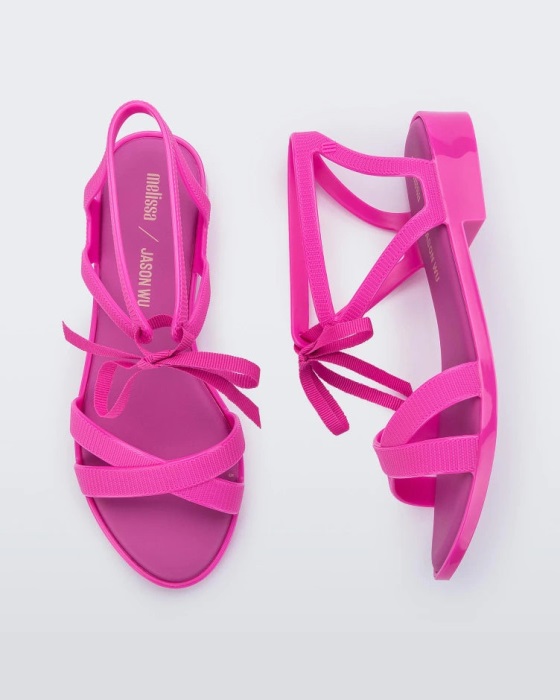 Melissa Ophelia Low Jason Wu Sandal Hot Pink