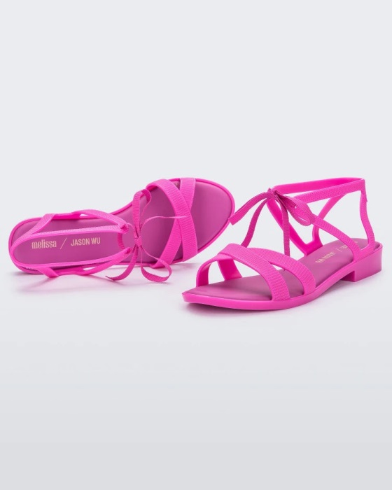 Melissa Ophelia Low Jason Wu Sandal Hot Pink