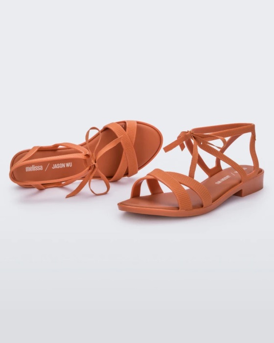 Melissa Ophelia Low Jason Wu Sandal Orange