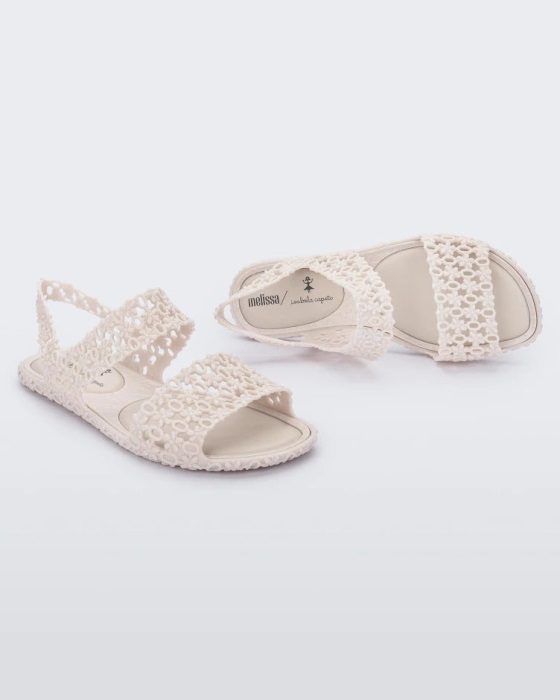 Melissa Panc Isabela Capeto Sandal Beige