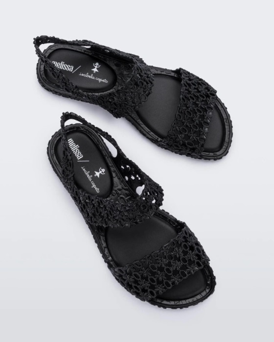 Melissa Panc Isabela Capeto Sandal Black