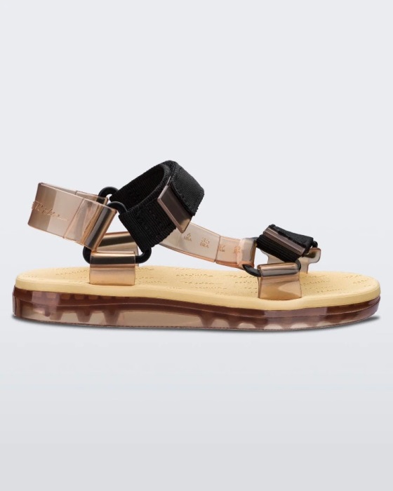 Melissa Papete Rider Sandal Beige-Black