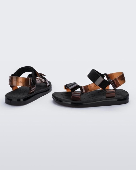 Melissa Papete Rider Sandal Brown