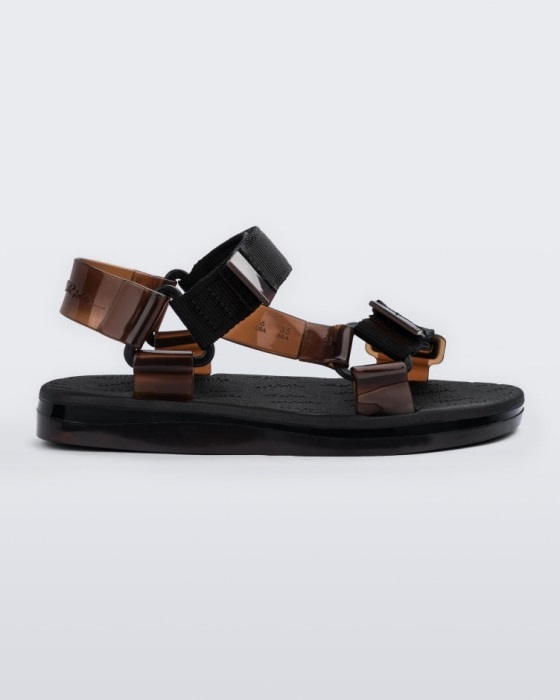 Melissa Papete Rider Sandal Brown