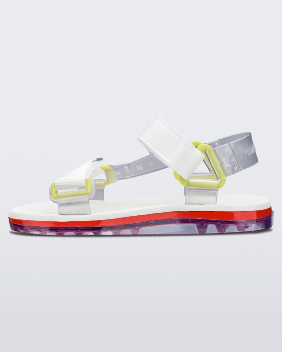Melissa Papete Rider Sandal Clear