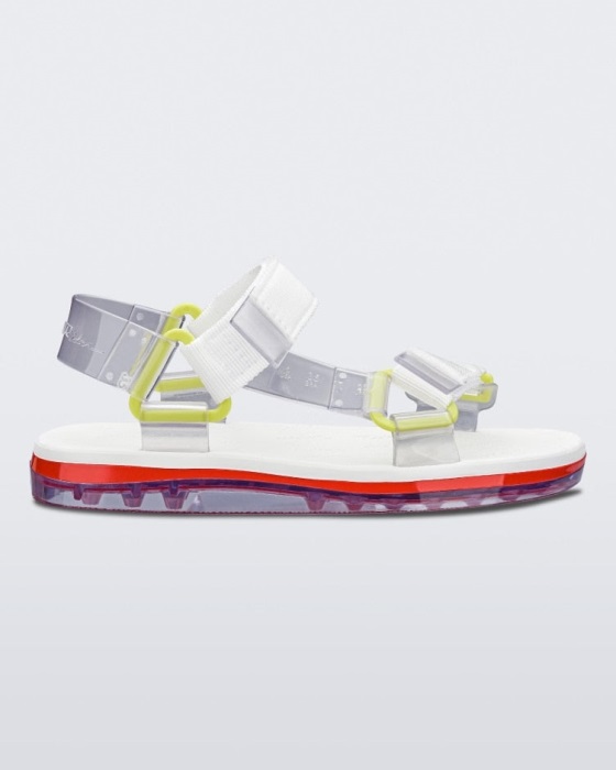 Melissa Papete Rider Sandal Clear