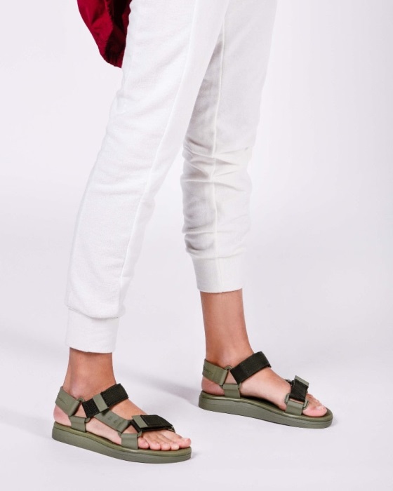 Melissa Papete Rider Sandal Green