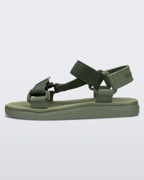 Melissa Papete Rider Sandal Green