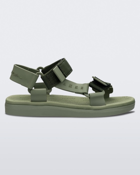Melissa Papete Rider Sandal Green