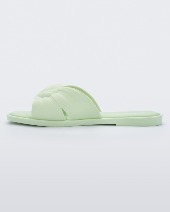 Melissa Plush Slide Green
