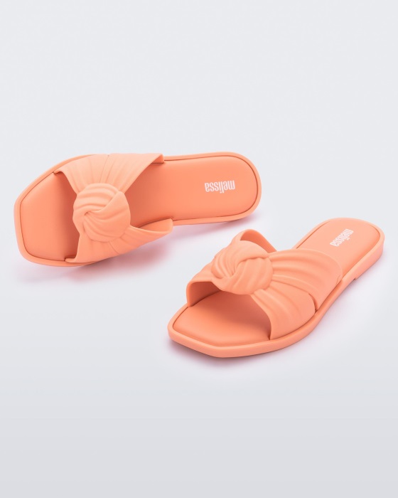 Melissa Plush Slide Orange
