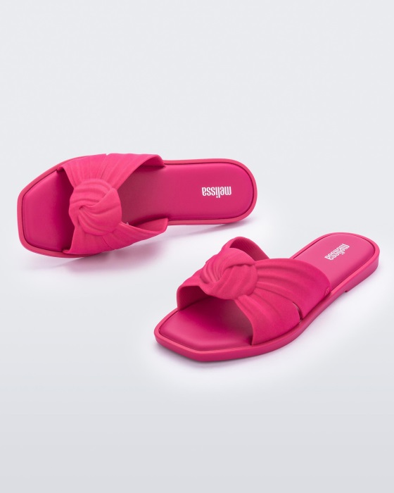 Melissa Plush Slide Pink
