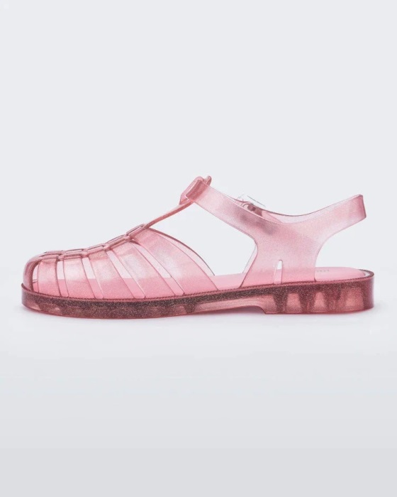 Melissa Possession Glitter Sandal Pink Glitter