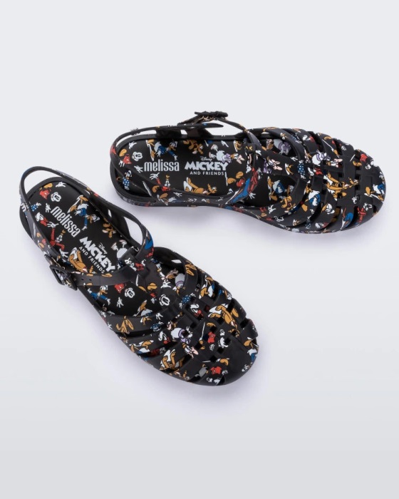 Melissa Possession Mickey & Friends Sandal Black