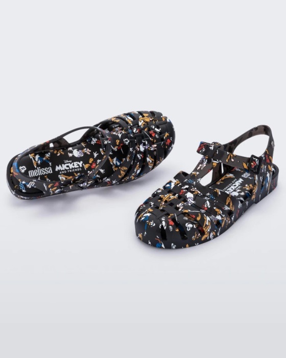 Melissa Possession Mickey & Friends Sandal Black