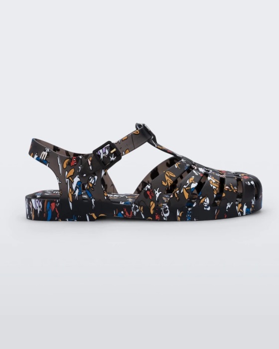 Melissa Possession Mickey & Friends Sandal Black