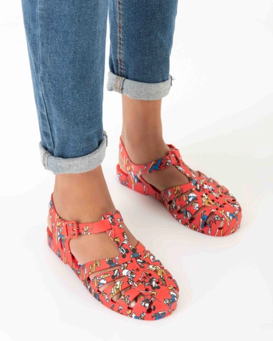 Melissa Possession Mickey & Friends Sandal Red