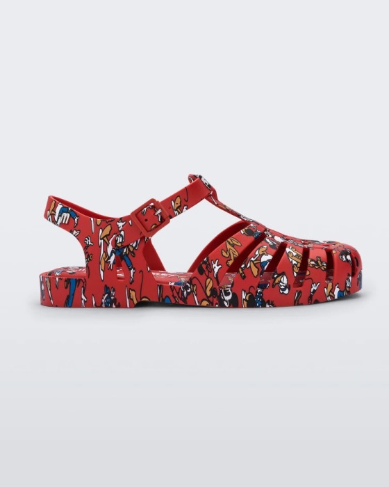 Melissa Possession Mickey & Friends Sandal Red