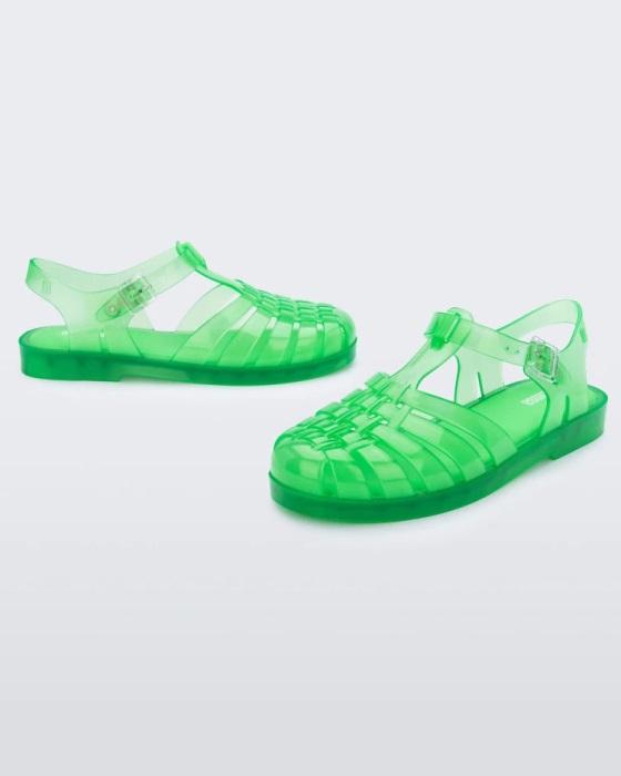 Melissa Possession Sandal Green-Clear